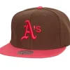 Mitchell & Ness Snapback-The Damn Snapback Coop Oakland Athletics