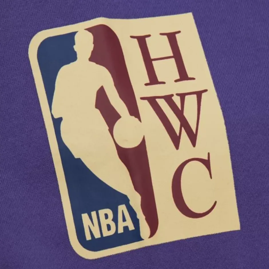 Men Mitchell & Ness Hoodies & Sweatshirts-There And Back Fleece Crew Phoenix Suns