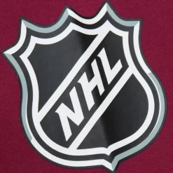 Men Mitchell & Ness Hoodies & Sweatshirts-There And Back Fleece Crew Current Logo Colorado Avalanche