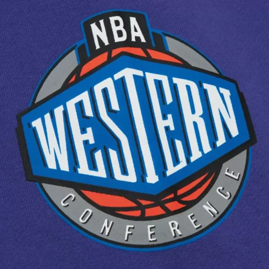 Men Mitchell & Ness Hoodies & Sweatshirts-There And Back Fleece Crew Milwaukee Bucks