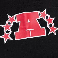 Men Mitchell & Ness Hoodies & Sweatshirts-There And Back Fleece Crew Pittsburgh Steelers