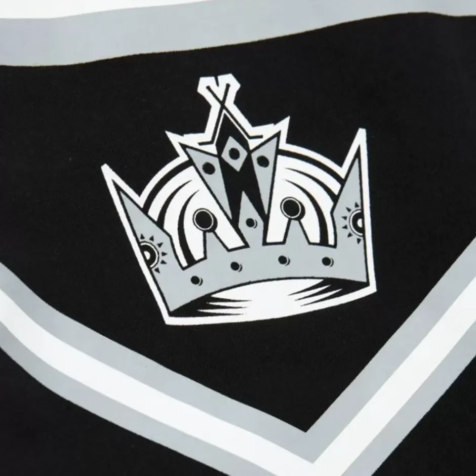 Men Mitchell & Ness Hoodies & Sweatshirts-There And Back Fleece Crew Current Logo Los Angeles Kings