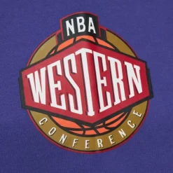 Men Mitchell & Ness Hoodies & Sweatshirts-There And Back Fleece Crew Sacramento Kings