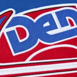 Men Mitchell & Ness Hoodies & Sweatshirts-There And Back Fleece Crew Denver Nuggets