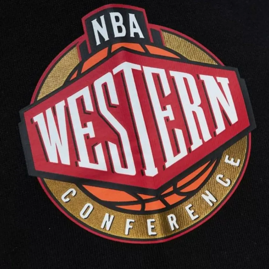 Men Mitchell & Ness Hoodies & Sweatshirts-There And Back Fleece Crew Minnesota Timberwolves