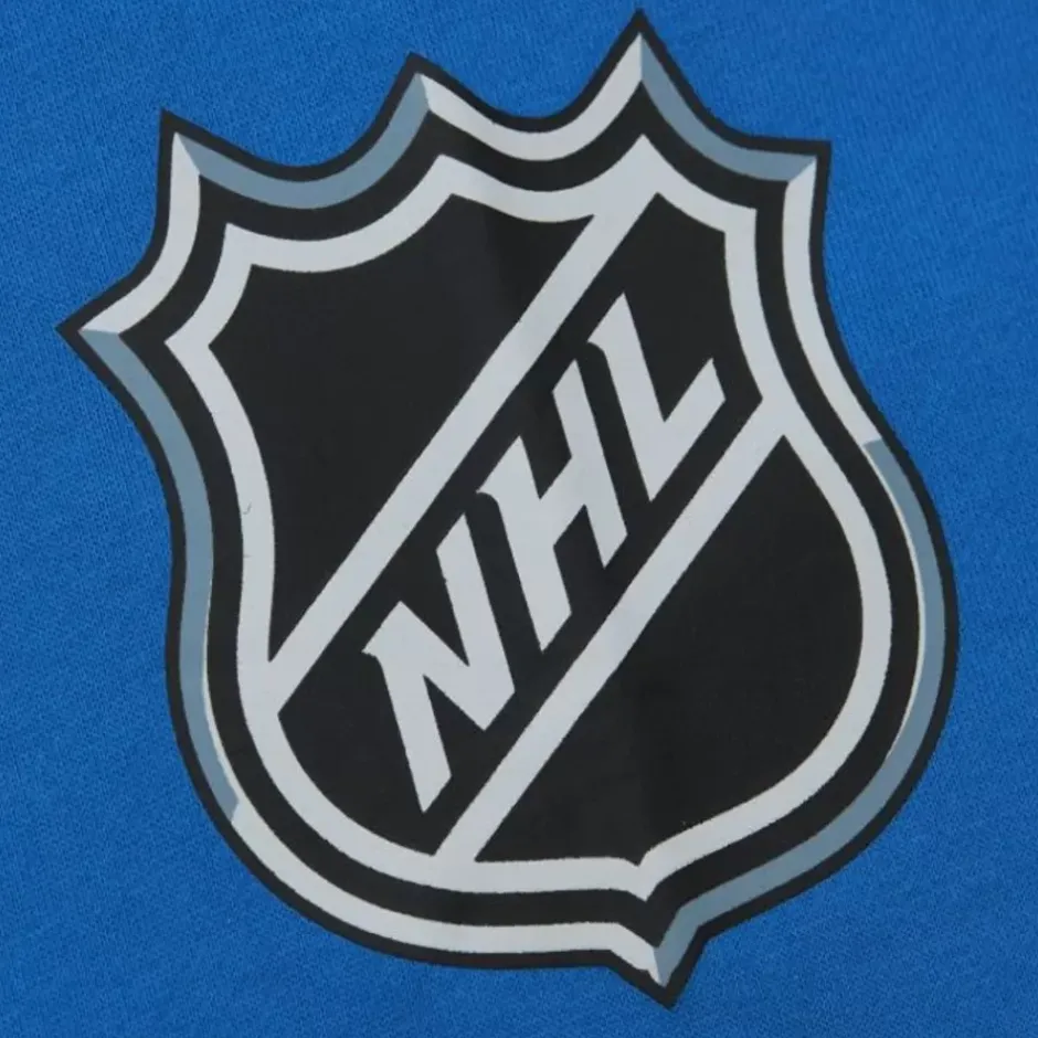 Men Mitchell & Ness Hoodies & Sweatshirts-There And Back Fleece Crew Current Logo New York Rangers