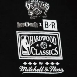 Men Mitchell & Ness Hoodies & Sweatshirts-Three 6 Mafia X Br Remix Hoody Memphis Grizzlies