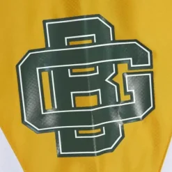 Men Mitchell & Ness Jackets & Outerwear-Throw It Back Full Zip Windbreaker Green Bay Packers