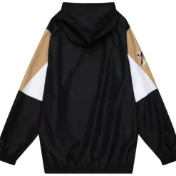 Men Mitchell & Ness Jackets & Outerwear-Throw It Back Full Zip Windbreaker Philadelphia 76Ers