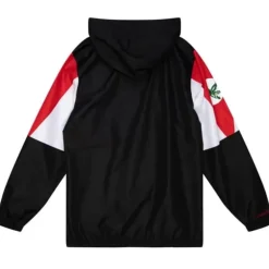 Men Mitchell & Ness Jackets & Outerwear-Throw It Back Full Zip Windbreaker Ohio State