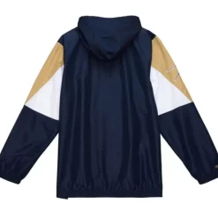 Men Mitchell & Ness Jackets & Outerwear-Throw It Back Full Zip Windbreaker Houston Astros