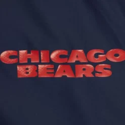 Men Mitchell & Ness Jackets & Outerwear-Throw It Back Full Zip Windbreaker Chicago Bears