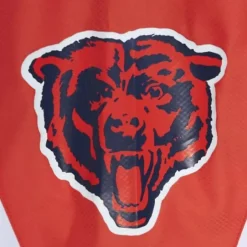 Men Mitchell & Ness Jackets & Outerwear-Throw It Back Full Zip Windbreaker Chicago Bears