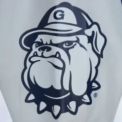 Men Mitchell & Ness Jackets & Outerwear-Throw It Back Full Zip Windbreaker Georgetown University