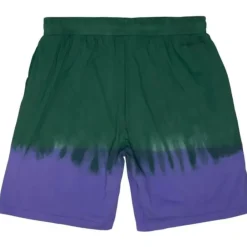 Men Mitchell & Ness Shorts-Tie Dye Shorts Milwaukee Bucks