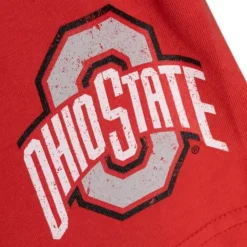 Men Mitchell & Ness Shorts-Tie Dye Shorts Ohio State