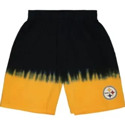 Men Mitchell & Ness Shorts-Tie Dye Shorts Pittsburgh Steelers