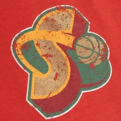 Men Mitchell & Ness Shorts-Tie Dye Shorts Seattle Supersonics