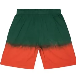 Men Mitchell & Ness Shorts-Tie Dye Shorts University Of Miami