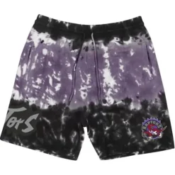 Men Mitchell & Ness Shorts-Tie-Dye Shorts Toronto Raptors
