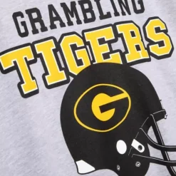 Men Mitchell & Ness T-Shirts & Tops-Tigers Basketball Tee Grambling State University