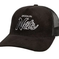 Mitchell & Ness Snapback-Times Up Trucker Brooklyn Nets