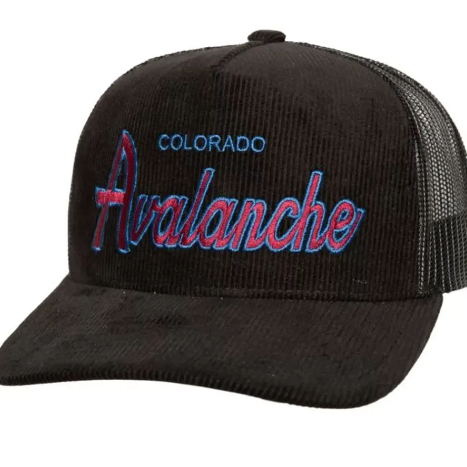 Mitchell & Ness Snapback-Times Up Trucker Colorado Avalanche