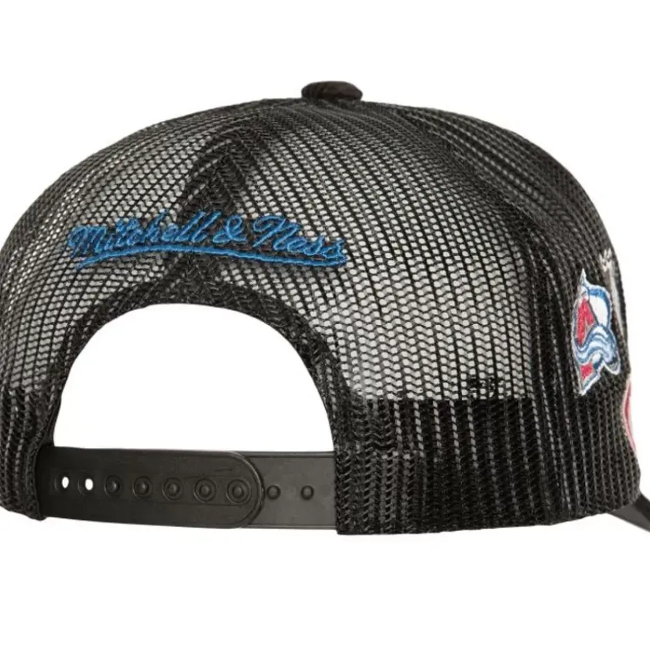 Mitchell & Ness Snapback-Times Up Trucker Colorado Avalanche