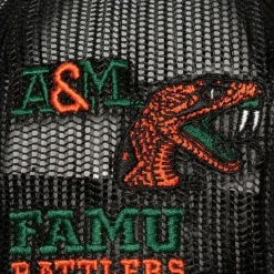 Mitchell & Ness Snapback-Times Up Trucker Florida A&M University
