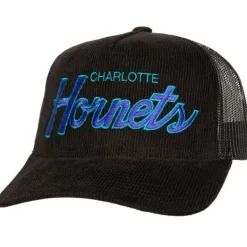 Mitchell & Ness Snapback-Times Up Trucker Hwc Charlotte Hornets