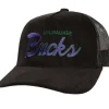 Mitchell & Ness Snapback-Times Up Trucker Hwc Milwaukee Bucks