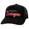 Mitchell & Ness Snapback-Times Up Trucker Ohio State