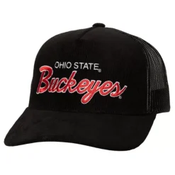 Mitchell & Ness Snapback-Times Up Trucker Ohio State