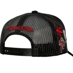 Mitchell & Ness Snapback-Times Up Trucker Ohio State
