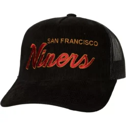 Mitchell & Ness Snapback-Times Up Trucker San Francisco 49Ers
