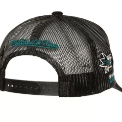Mitchell & Ness Snapback-Times Up Trucker San Jose Sharks