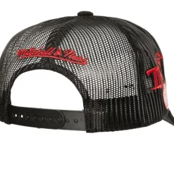 Mitchell & Ness Snapback-Times Up Trucker Vntg Detroit Red Wings