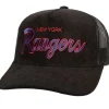 Mitchell & Ness Snapback-Times Up Trucker Vntg New York Rangers