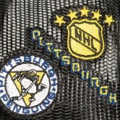 Mitchell & Ness Snapback-Times Up Trucker Vntg Pittsburgh Penguins