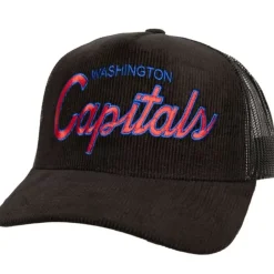 Mitchell & Ness Snapback-Times Up Trucker Vntg Washington Capitals