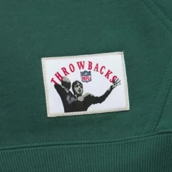 Men Mitchell & Ness Hoodies & Sweatshirts-Tonal Logo Heavyweight Fleece Green Bay Packers