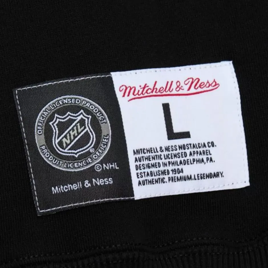 Men Mitchell & Ness Hoodies & Sweatshirts-Tonal Logo Heavyweight Fleece Current Logo Chicago Blackhawks