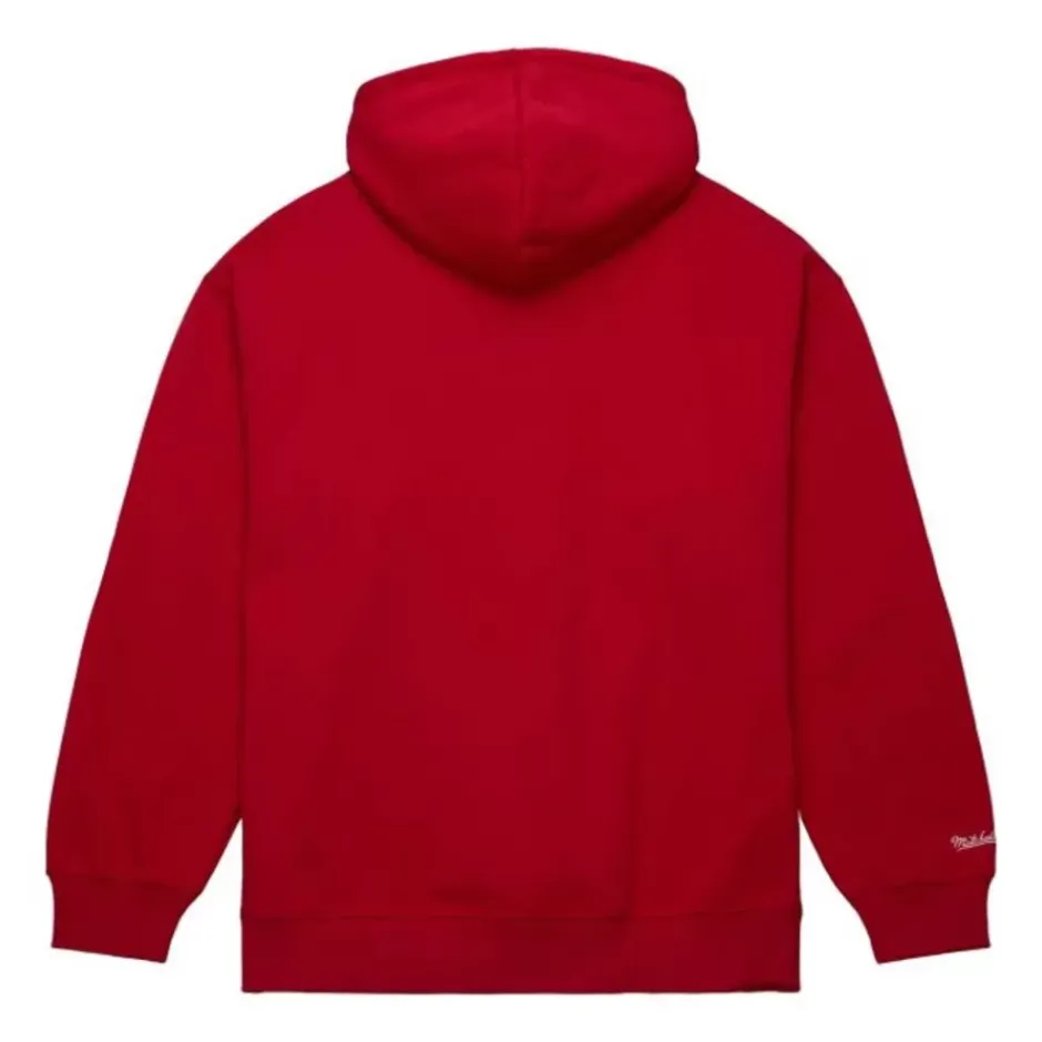 Men Mitchell & Ness Hoodies & Sweatshirts-Tonal Logo Heavyweight Fleece Kansas City Chiefs