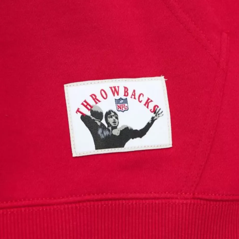 Men Mitchell & Ness Hoodies & Sweatshirts-Tonal Logo Heavyweight Fleece Kansas City Chiefs