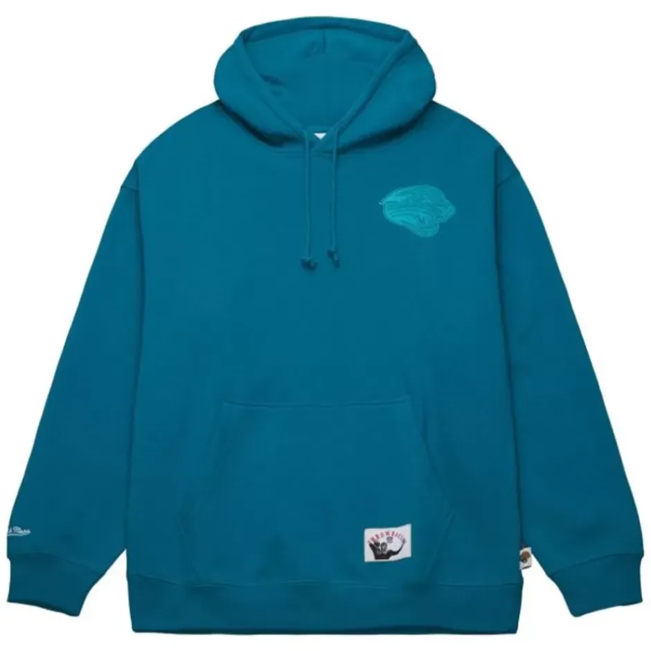 Men Mitchell & Ness Hoodies & Sweatshirts-Tonal Logo Heavyweight Fleece Jacksonville Jaguars