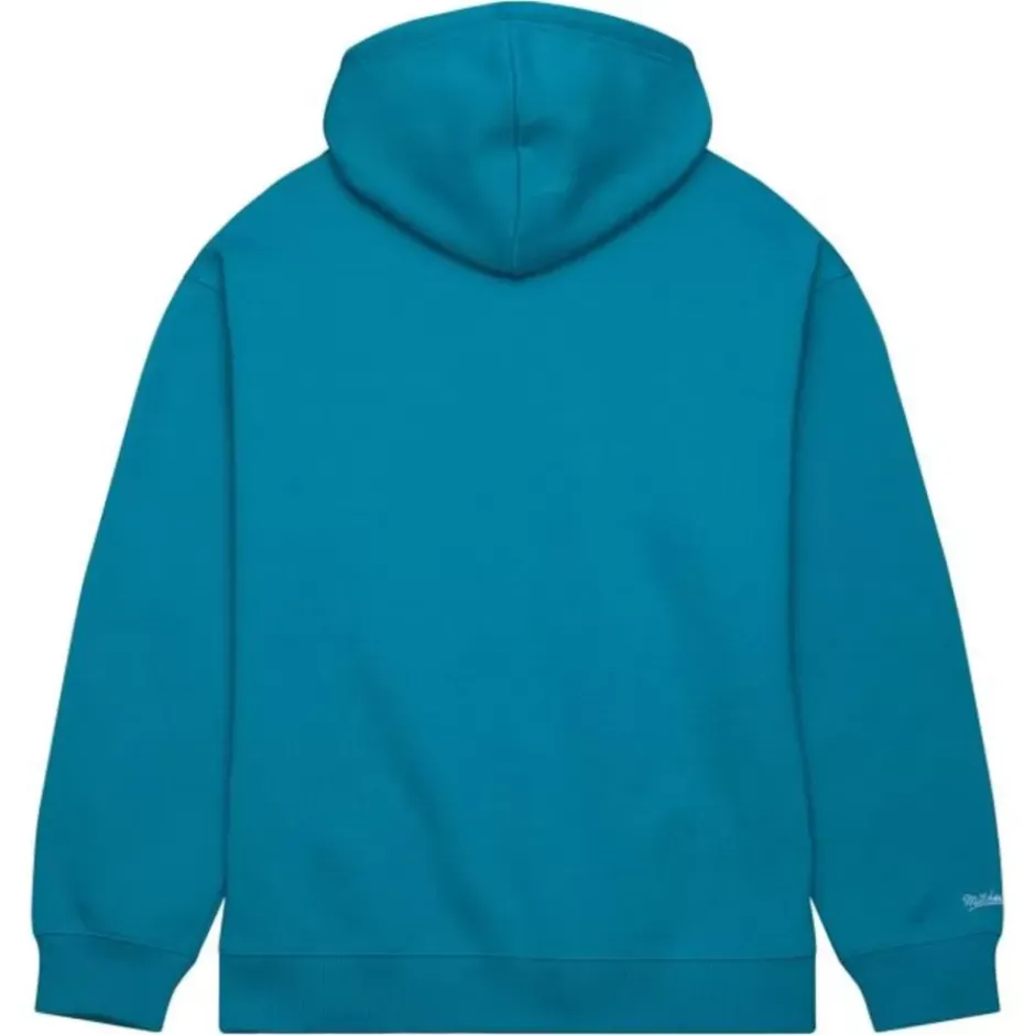 Men Mitchell & Ness Hoodies & Sweatshirts-Tonal Logo Heavyweight Fleece Charlotte Hornets