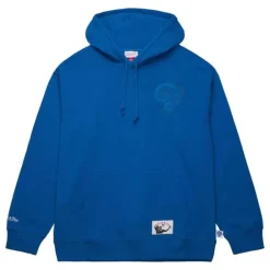 Men Mitchell & Ness Hoodies & Sweatshirts-Tonal Logo Heavyweight Fleece Los Angeles Rams