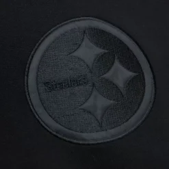 Men Mitchell & Ness Hoodies & Sweatshirts-Tonal Logo Heavyweight Fleece Pittsburgh Steelers