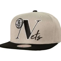 Mitchell & Ness Snapback-Top Letter Snapback Brooklyn Nets