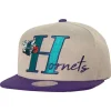 Mitchell & Ness Snapback-Top Letter Snapback Hwc Charlotte Hornets